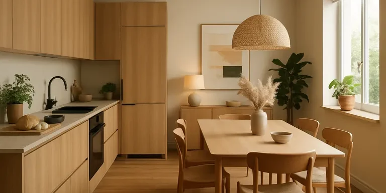 Koken en tafelen in harmonie: maak van keuken en eetkamer één warm geheel