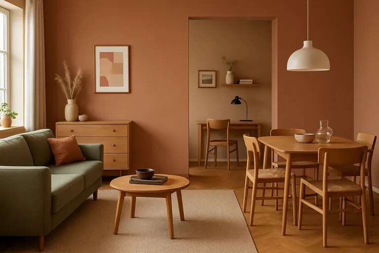 Meubels en indeling die werken