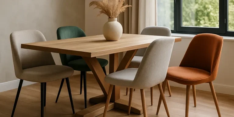 Laat je eethoek stralen met mooie eetkamerstoelen die comfort en design verenigen