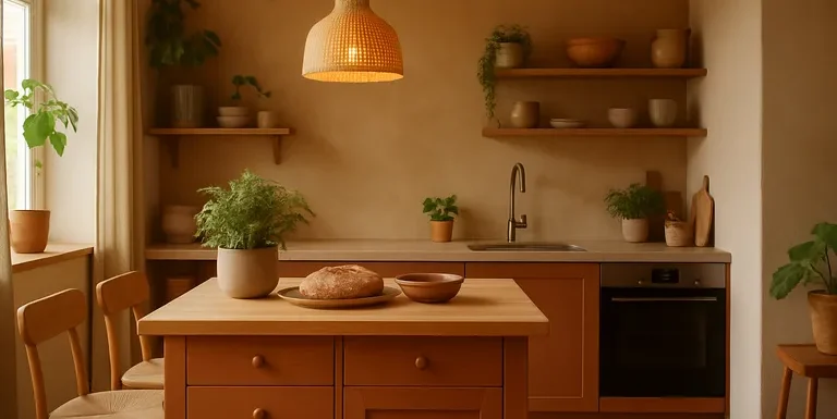 Maak van je keuken het hart van je huis met warmte, licht en natuurlijke materialen