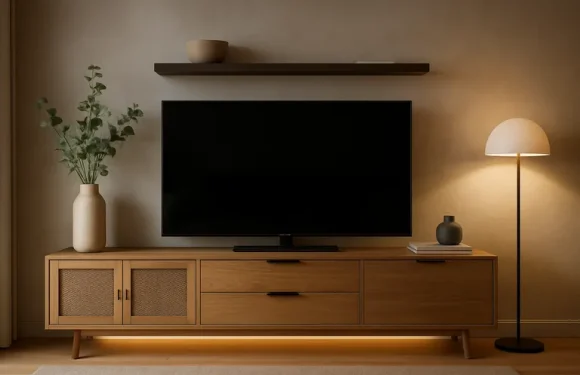 Maak van je TV-kast een statement met slimme ideeën voor stijl, kleur en licht