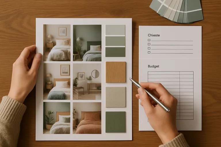 Plan van aanpak: moodboard, checklist en budget