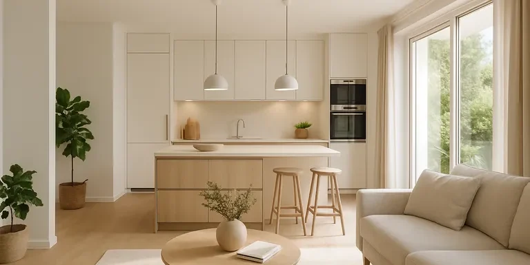 Verbind je keuken en woonkamer naadloos tot een lichte, ruime woonkeuken