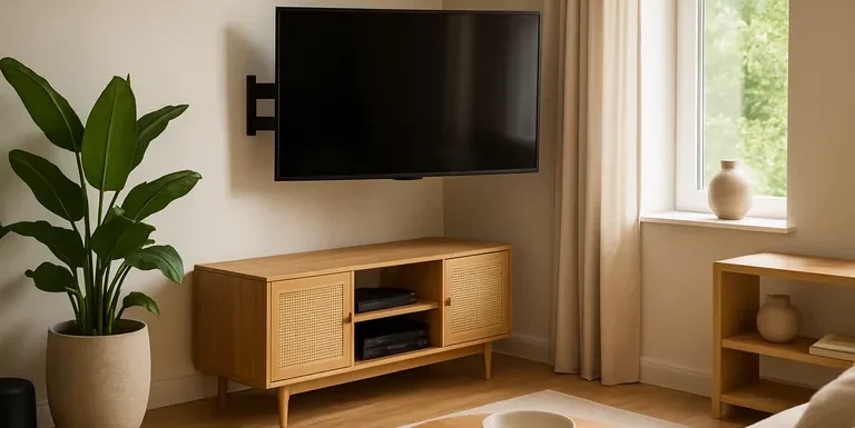 Zo maak je van de TV in de hoek een stijlvolle blikvanger die ruimte wint